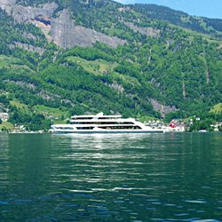 Motorschiff Diamant vor Rigi